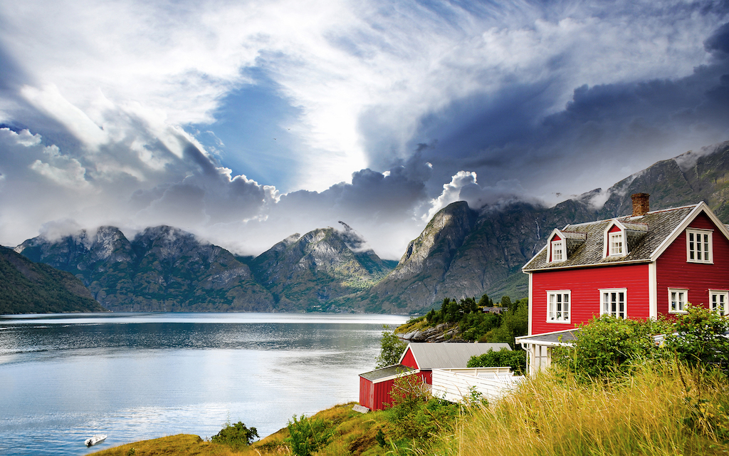 Norwegia Krajobrazy Trekking Sail
